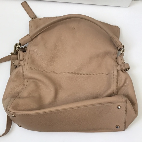 KATE SPADE Cobble Stone Little Minka Cream Shoulder Bag - Picture 8 of 12